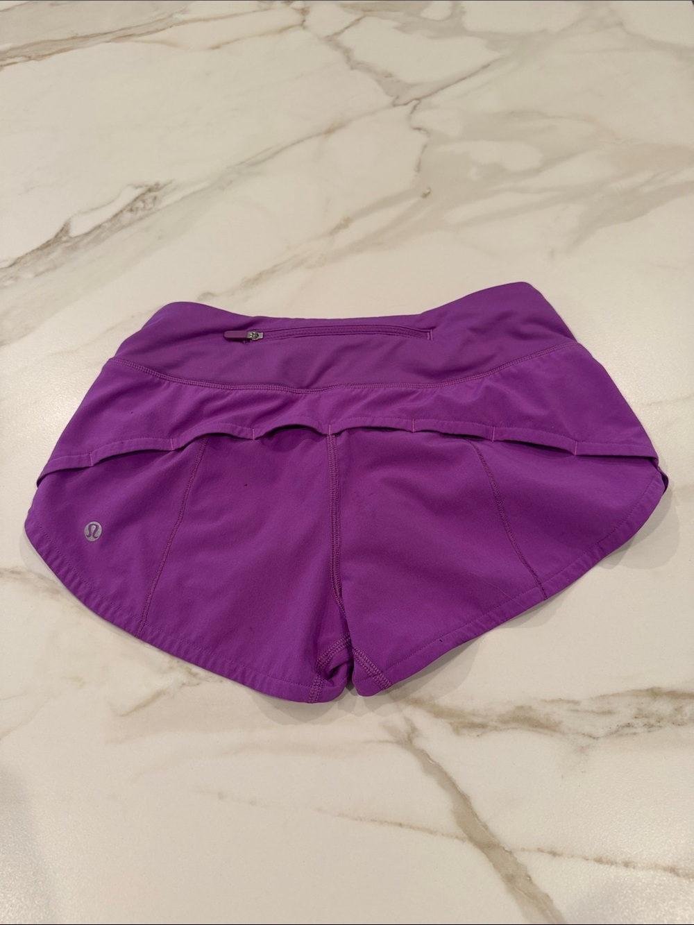 lululemon athletica Purple Women's Athletic Shorts with Liner